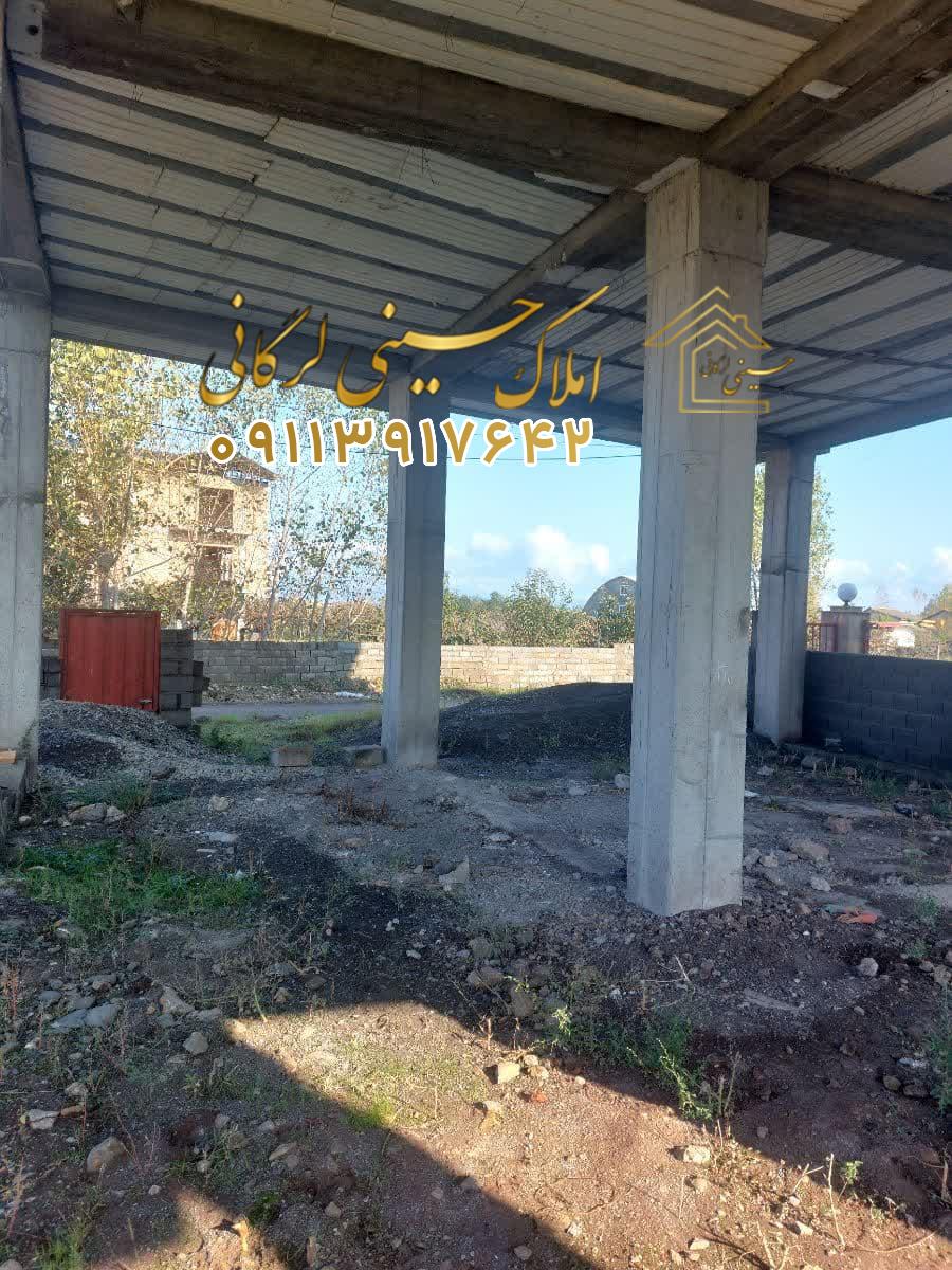 معاوضه و فروش ساختمان دو طبقه نیمه کاره تجاری مسکونی در چالوس