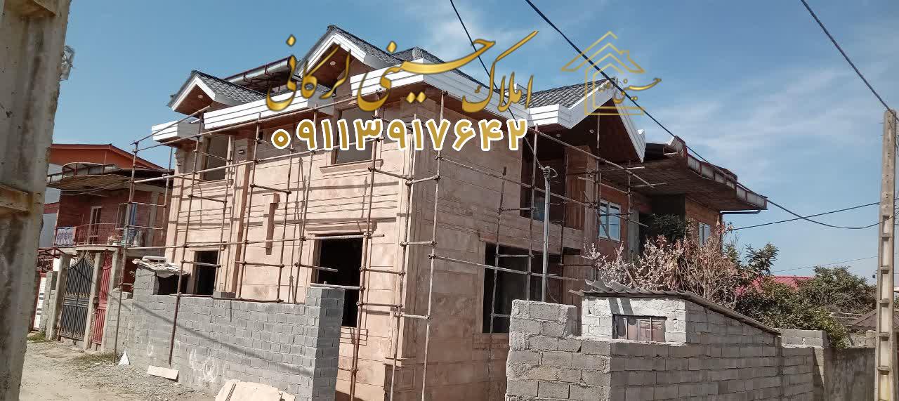 فروش 160 متر ویلا نوساز در خرمنه چالوس