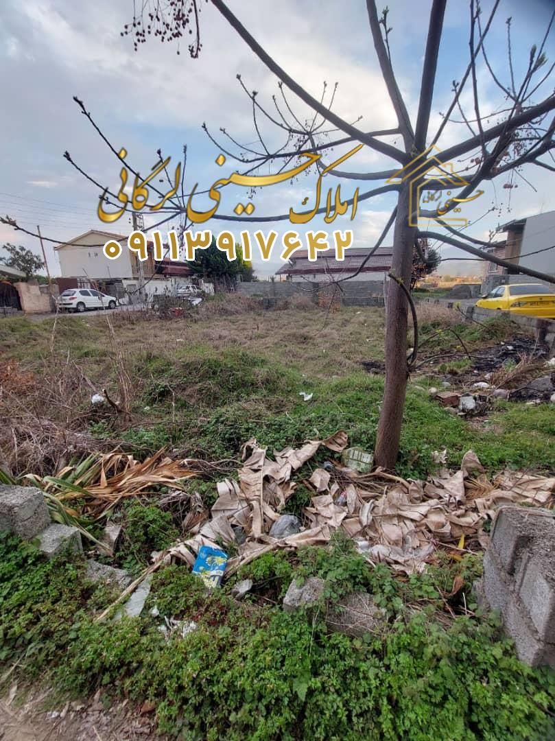 فروش زمین 400متری سه نبش با قابلیت دو تقسیم در ایت الله غفاری چالوس