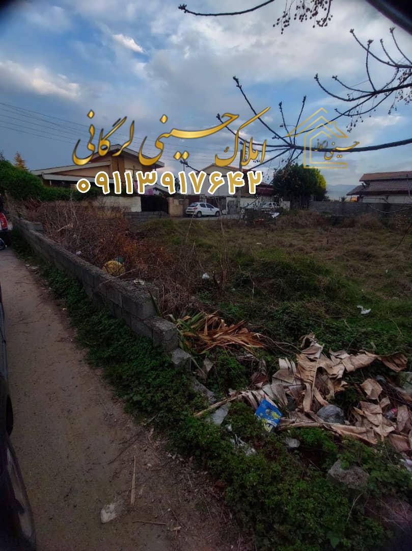 فروش زمین 400متری سه نبش با قابلیت دو تقسیم در ایت الله غفاری چالوس
