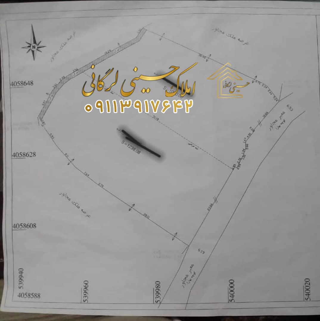 معاوضه و فروش 2000 متر زمین نزدیک ساحل فرج آباد چالوس
