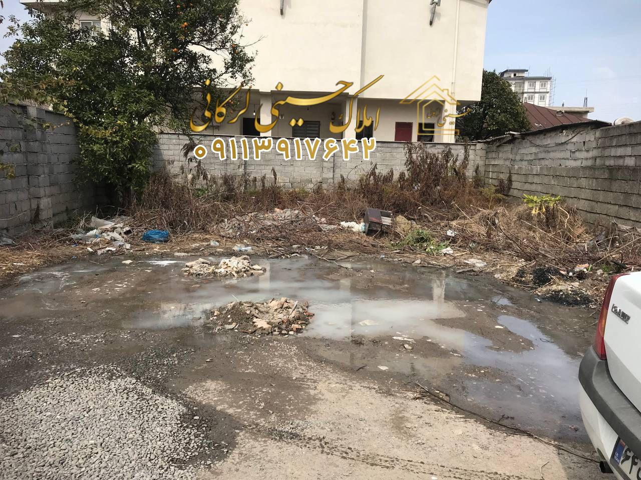 فروش زمین 178 متر با مجوز ساخت ویلا مرکز شهر نوشهر گردکل