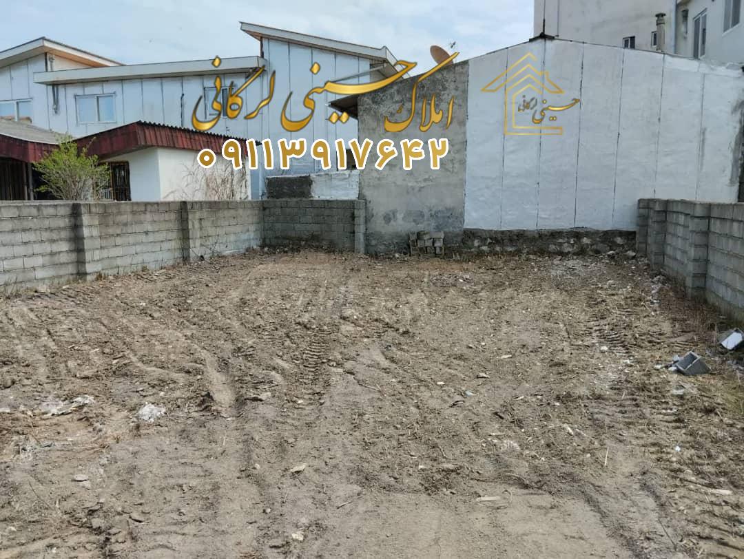 فروش ۲۲۰ متر زمین دونبش با سند و جواز در شهرک فرمانداری نوشهر