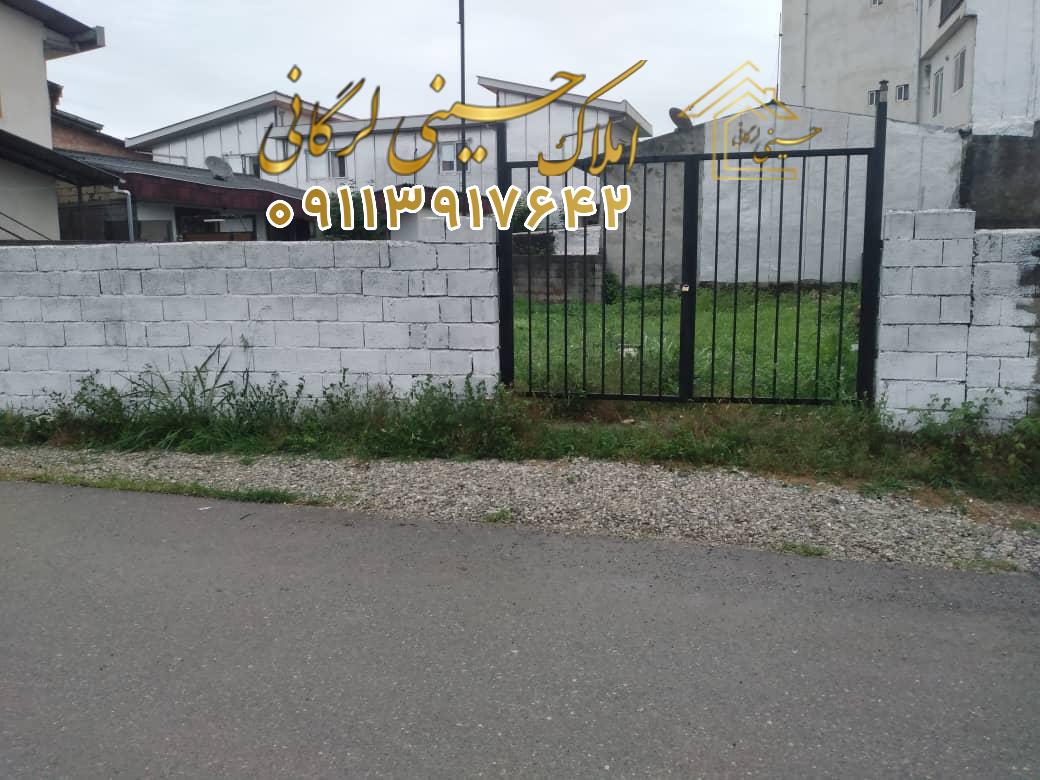فروش ۲۲۰ متر زمین دونبش با سند و جواز در شهرک فرمانداری نوشهر